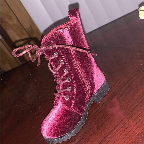 Velvet winter boots - Picture 3 of 4